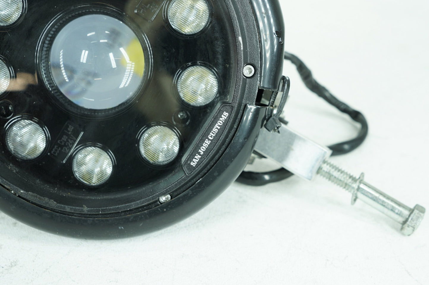 2007 - 2016 Harley-Davidson Dyna Super Glide Custom Headlight Headlamp Head Lamp Light LED 69356-06