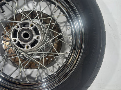 2004 Harley Softail FLSTC Heritage Classic OEM Rear Wheel Rim Tire Spoked