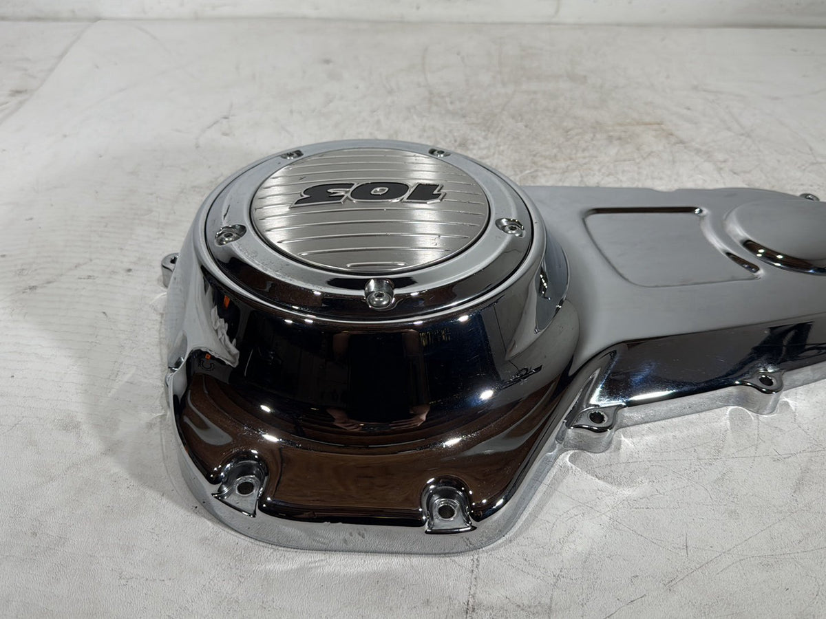 2011 Harley Road Glide Touring FLTRX OEM Outer Primary Clutch Cover