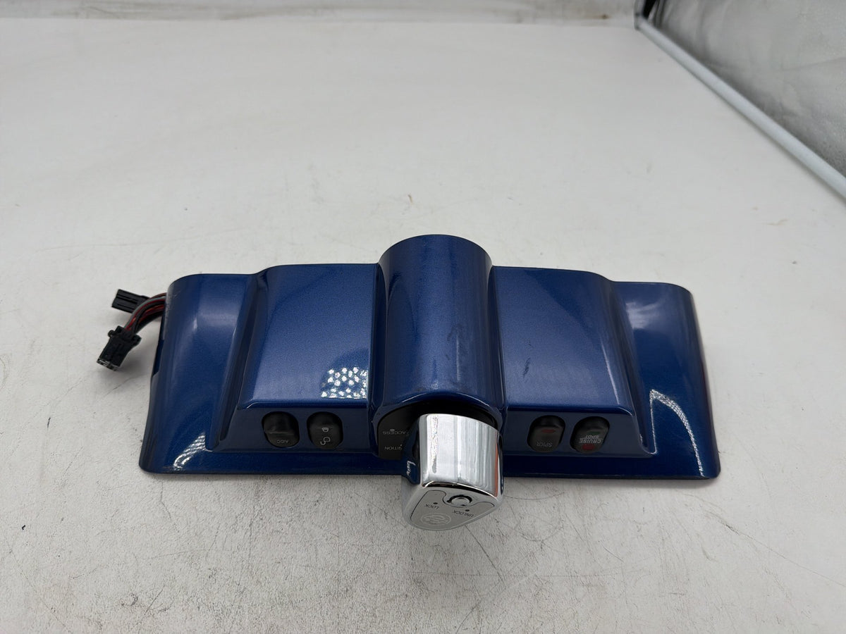 07 Harley Electra Touring CVO Eagle OEM Dash Ignition Cap Switch Lockset NO Key