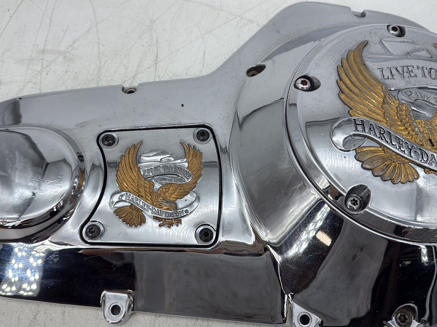 2000 Harley Touring FLHTCUI Electra Glide Ultra OEM Outer Primary Clutch Cover