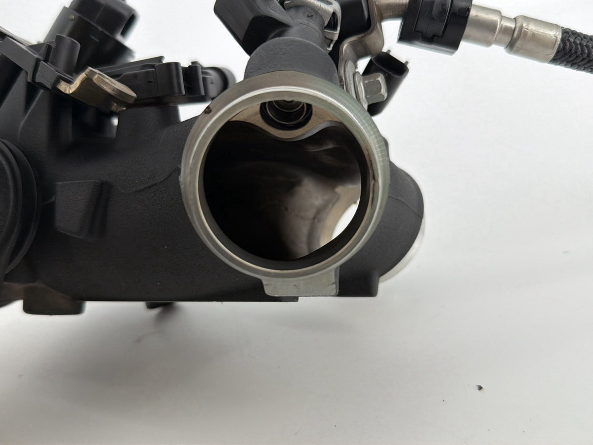 2008 Harley Softail Heritage Classic OEM Engine Intake Manifold Throttle Body
