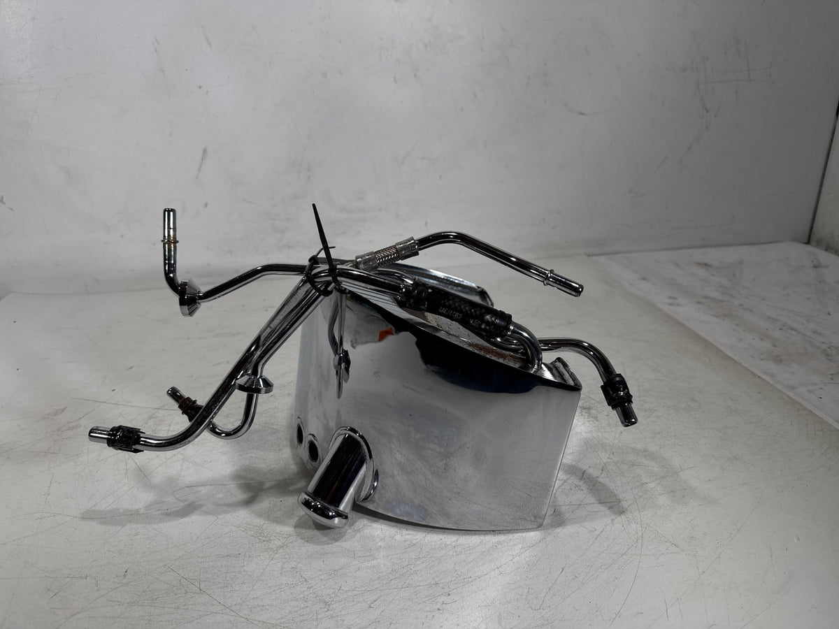 04 Harley Heritage Softail Classic Oil Tank Reservoir Bottle Canister & Dipstick