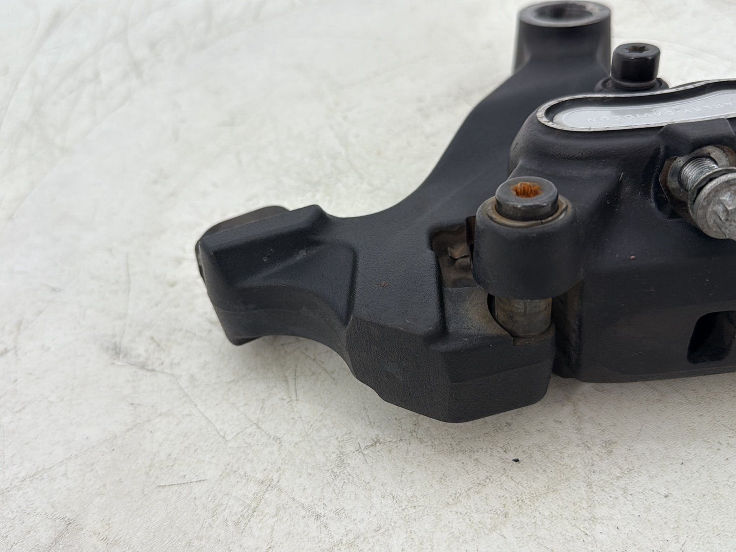 2015 Harley Dyna Low Rider FXDL OEM Rear Back Brake Caliper w/ Bracket