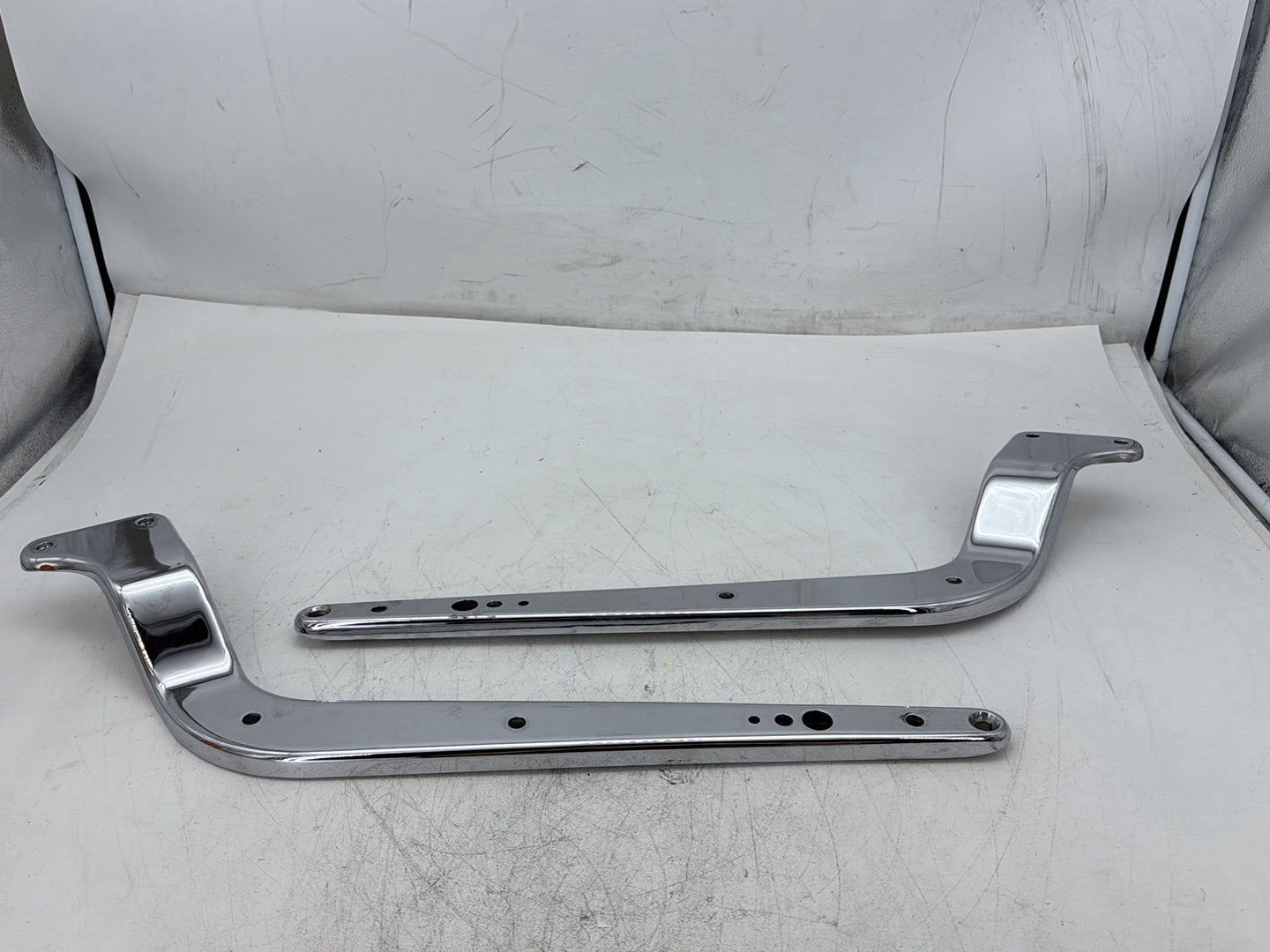 1998 Harley Softail Custom FXSTC OEM Rear Left & Right Fender Support Bracket