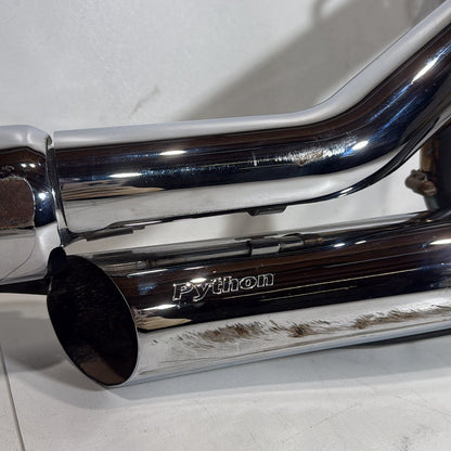 2007 - 2012 Harley-Davidson Dyna Super Glide Exhaust Header Pipes Muffler PYTHON
