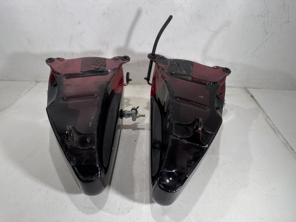 1994 Harley Softail Custom FXSTC OEM Left Right Fuel Gas Tank Gasoline Reservoir