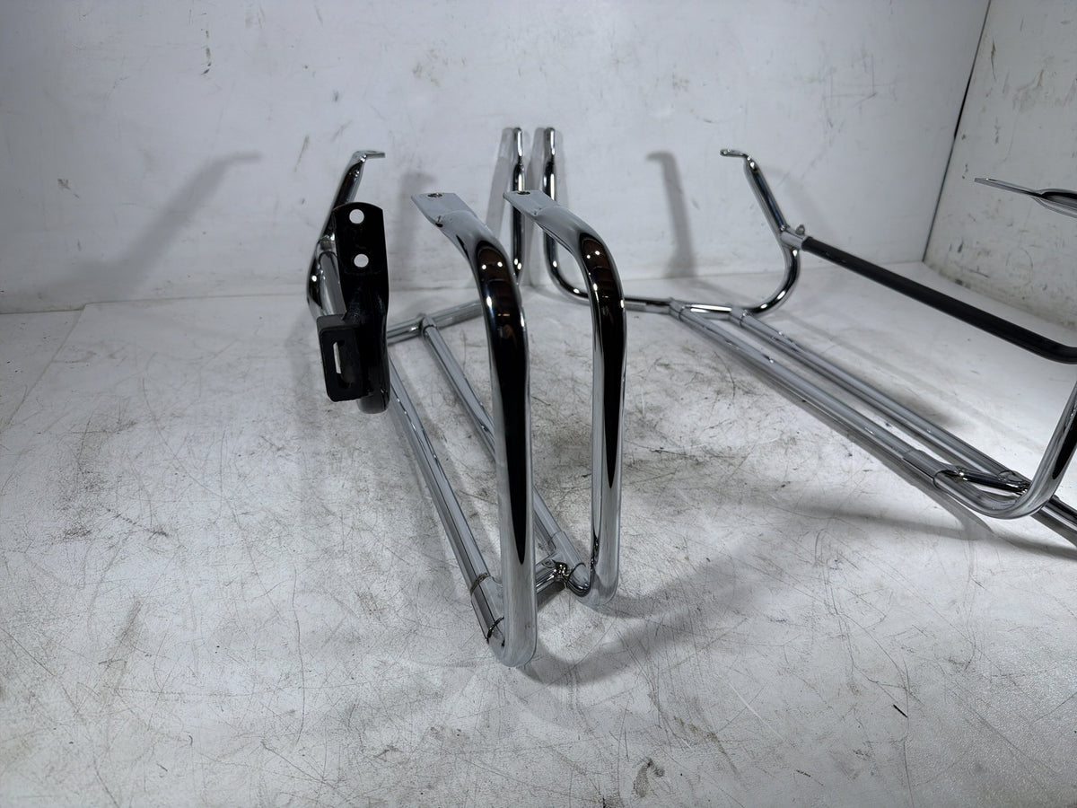 1995 Harley Electra Glide Touring OEM Rear Left Right Saddlebag Guard Rails Bar