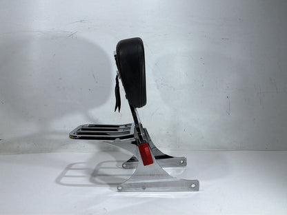 2011 Harley Heritage Softail Classic OEM Rear Sissy Bar w/ Backrest Cushion Pad