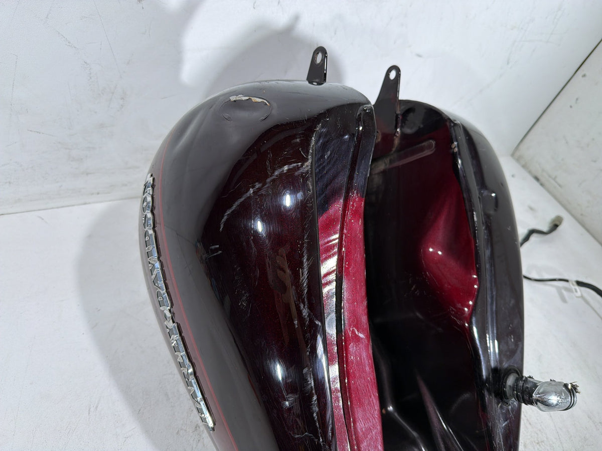 2015 Harley Electra Glide Touring OEM Fuel Gas Tank Gasoline Reservoir DENTED
