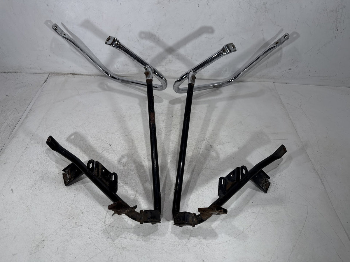 2013 Harley Street Glide Touring OEM Rear Left Right Saddlebag Guard Rails Bar