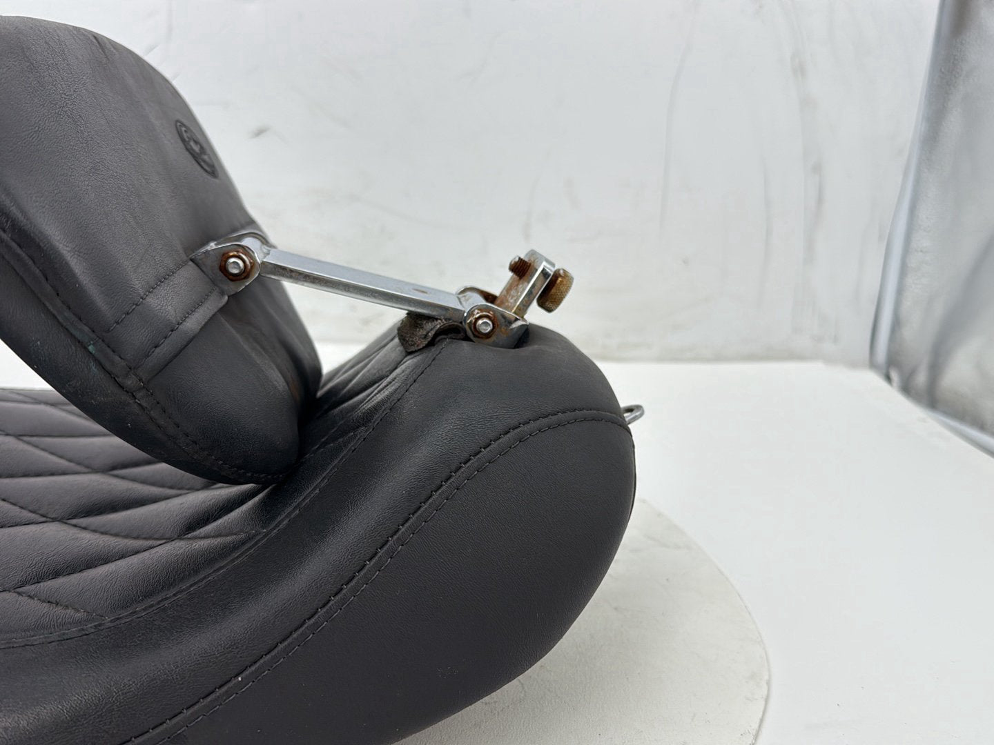 2012 Harley Dyna Fat Bob FXDF 103 OEM Rider Driver Solo Seat Pillion