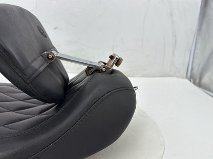 2012 Harley Dyna Fat Bob FXDF 103 OEM Rider Driver Solo Seat Pillion