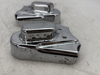 1998 Harley Softail Custom FXSTC OEM Rear Wheel Axle Nut Covers Caps