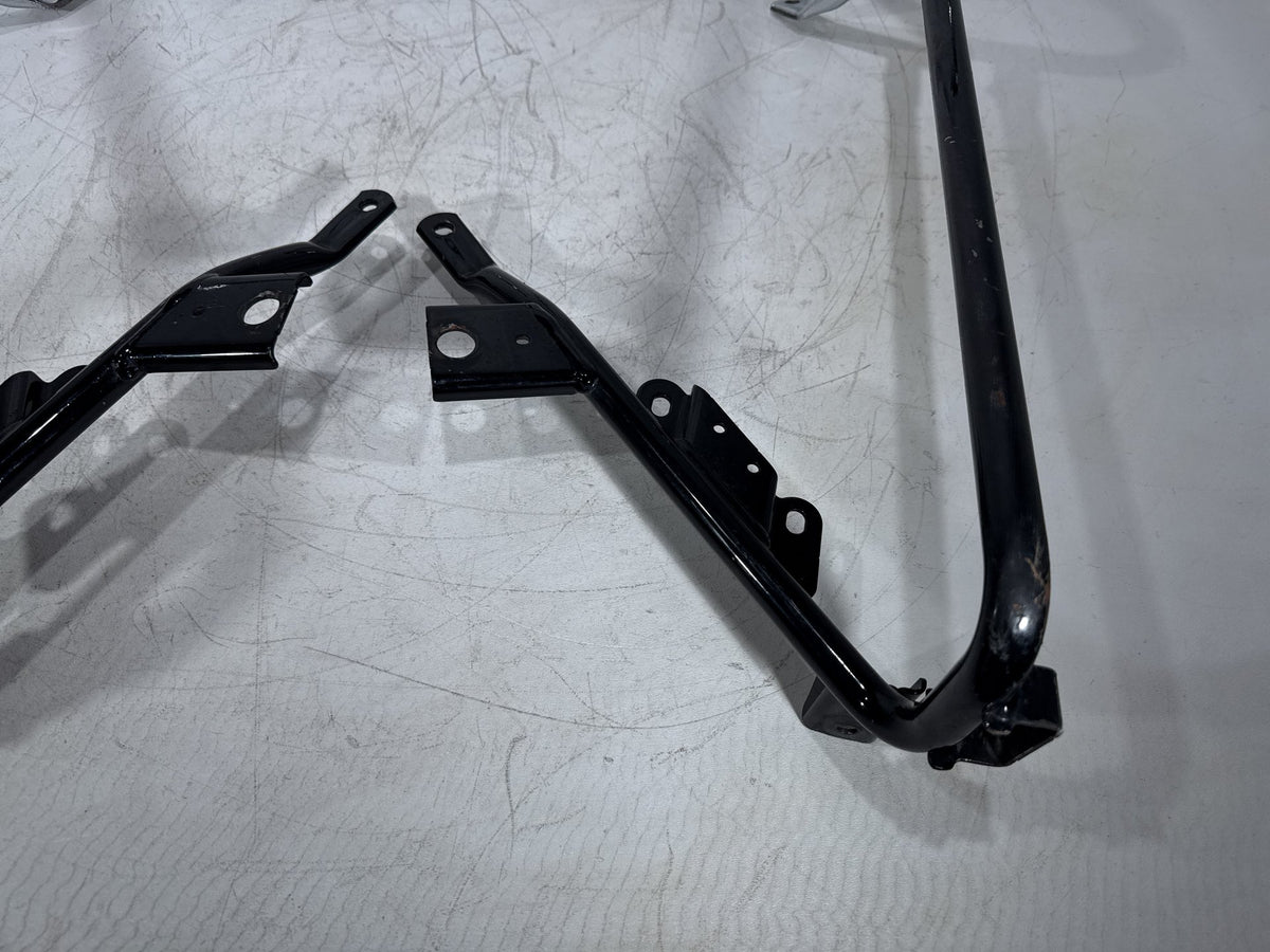 12 Harley Electra Glide Touring OEM Rear Left Right Saddlebag Guard Rails Bar