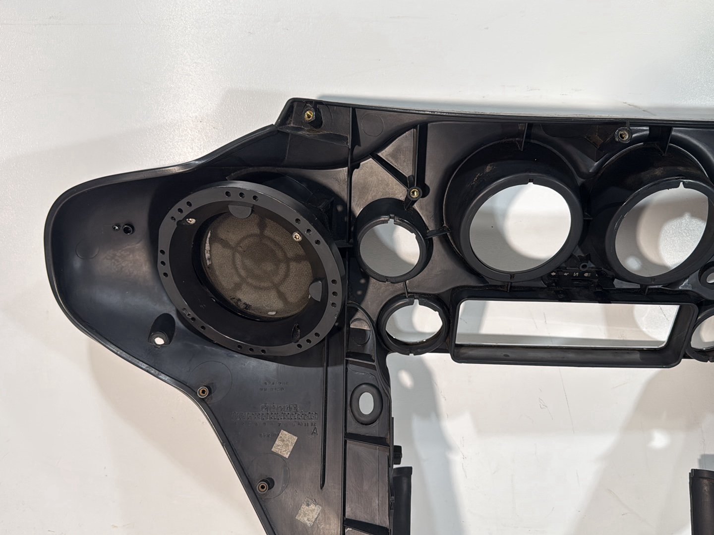 2007 - 2012 Harley-Davidson Touring Street Glide Front Inner Batwing Fairing Cover w/ Speaker SKULL covers Trim