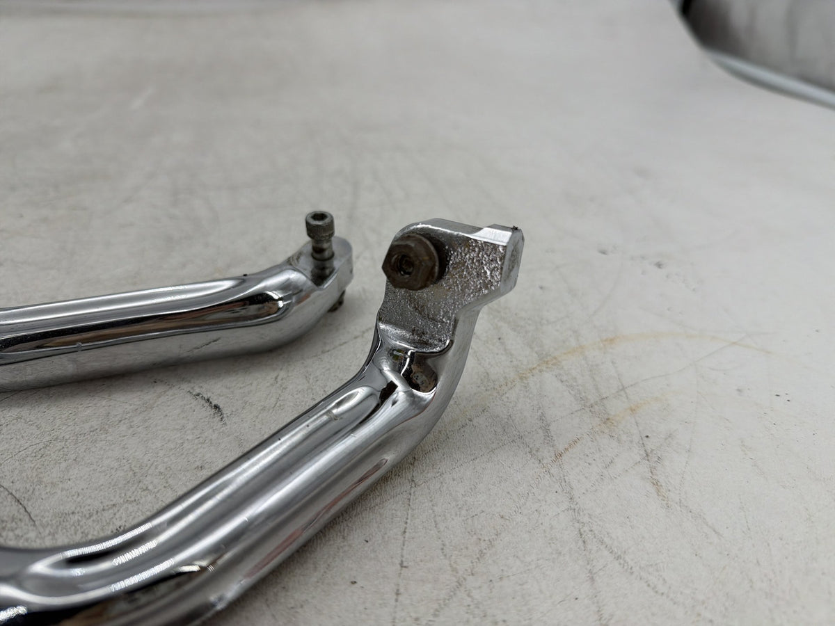 09 Harley Electra Touring CVO Left Right Foot Rest Peg Support Bracket SCRATCHED