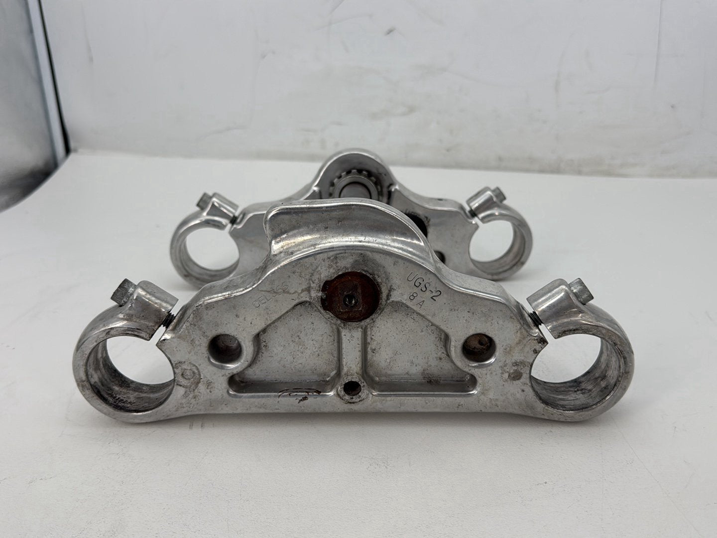 2012 Harley Dyna Fat Bob FXDF 103 OEM Front Fork Upper Lower Triple Tree