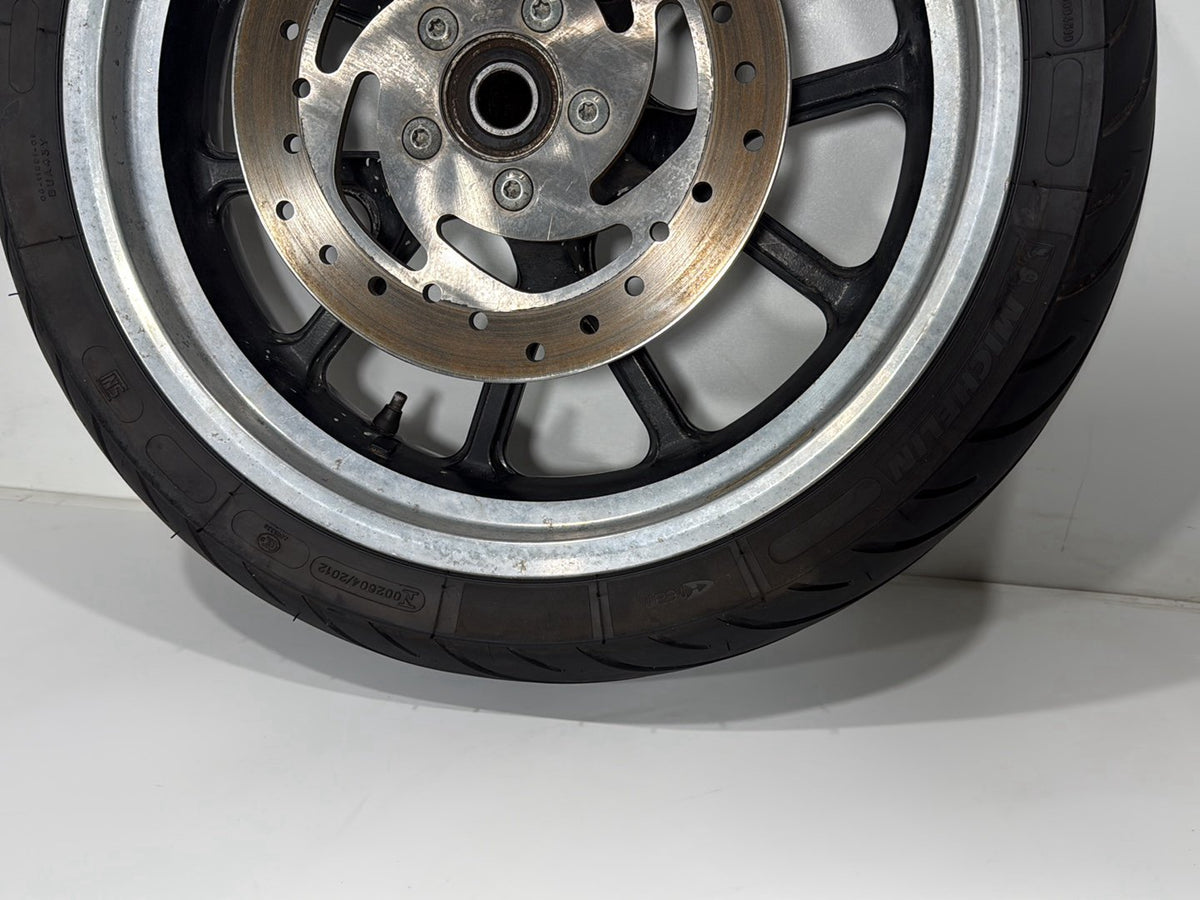 2014 Harley Sportster XL883L 883 SuperLow OEM Rear Wheel Rim Tire 150/60R17, 17"
