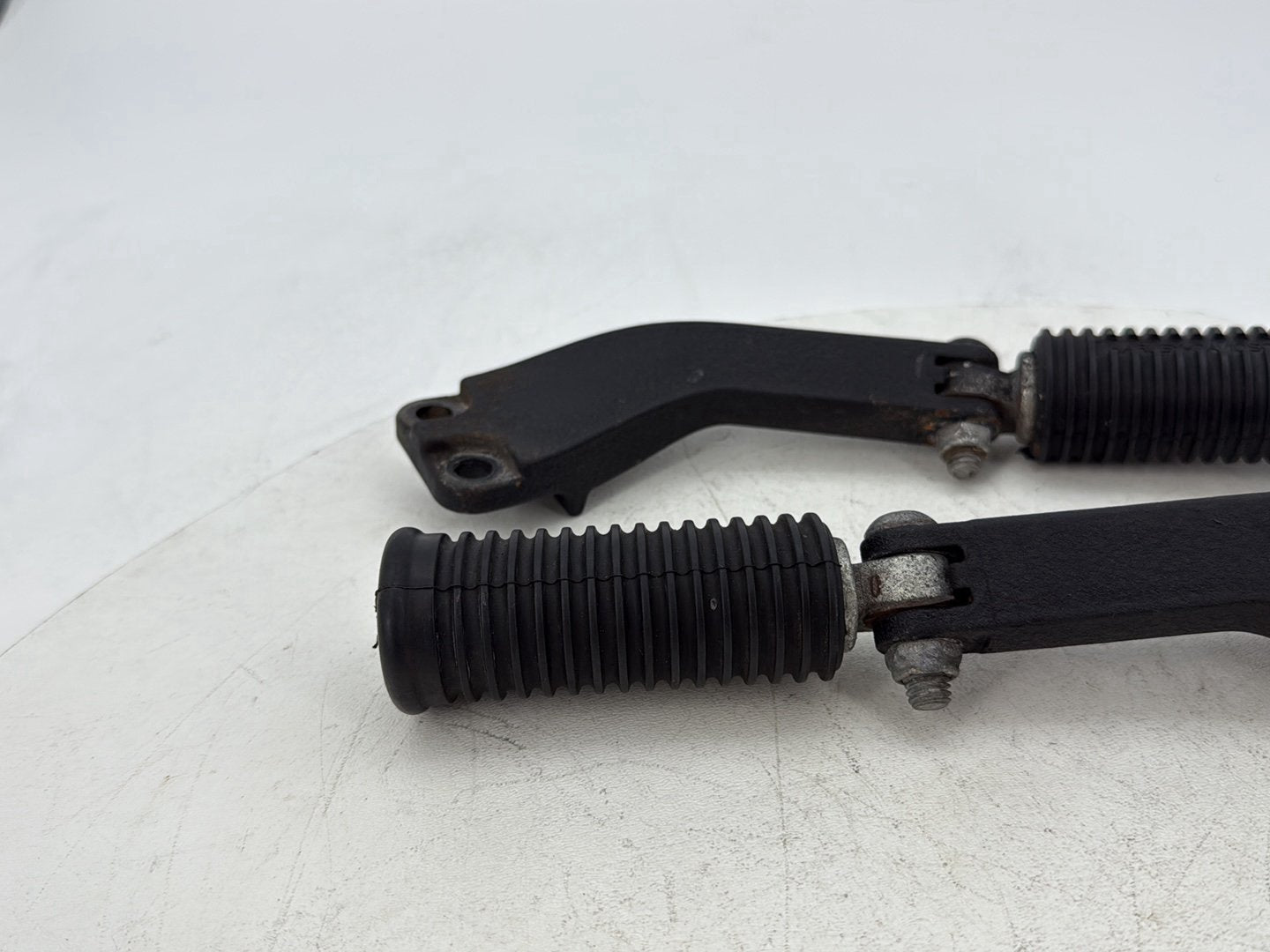 2012 Harley Dyna Fat Bob FXDF 103 OEM Passenger Left & Right Foot Pegs