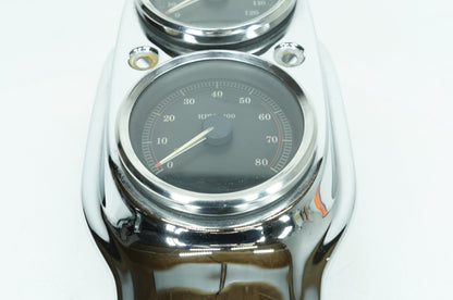 1999 - 2006 Harley-Davidson Dyna Low Rider Fuel Tank Dash Console Speedometer NOKey 	61695-05