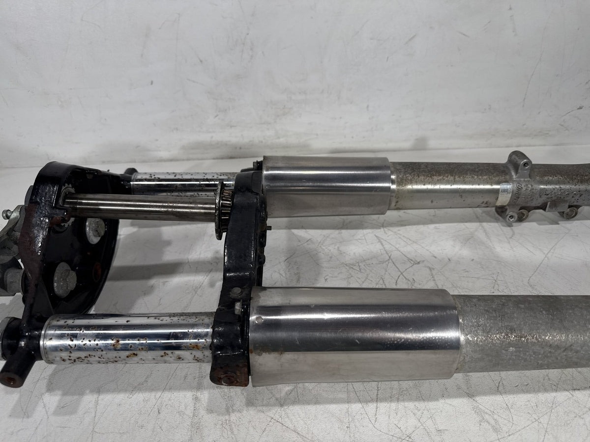 2011 Harley Street Glide Touring Front Triple Tree Set & LH RH Fork Legs Sliders