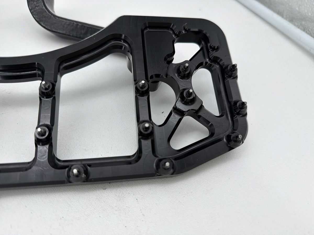 06 Harley Street Glide Touring Left Right Driver Floorboard Foot Rest CNC Billet