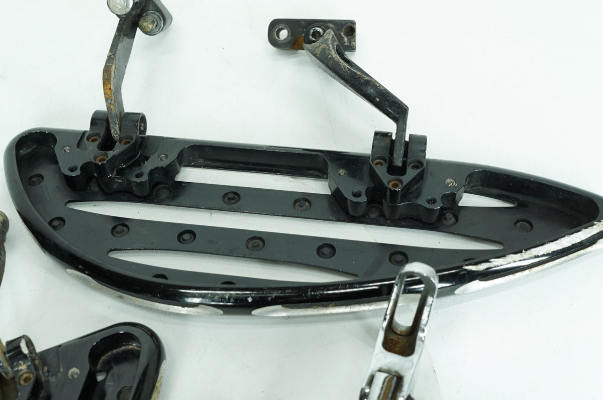 2016 Harley Touring Road Glide LH RH Driver Pass Floorboard Foot Rest Arlen Ness