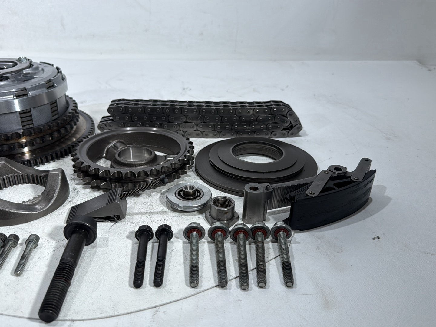 2018 Harley Electra Glide Touring Ultra FLHTCU OEM Clutch Basket Chain Tensioner Kit
