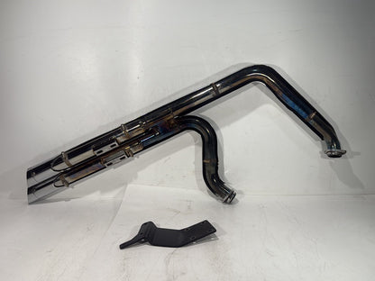 1999 - 2006 Harley-Davidson Dyna Low Rider Exhaust Header Pipes Vance & Hines 65668-98