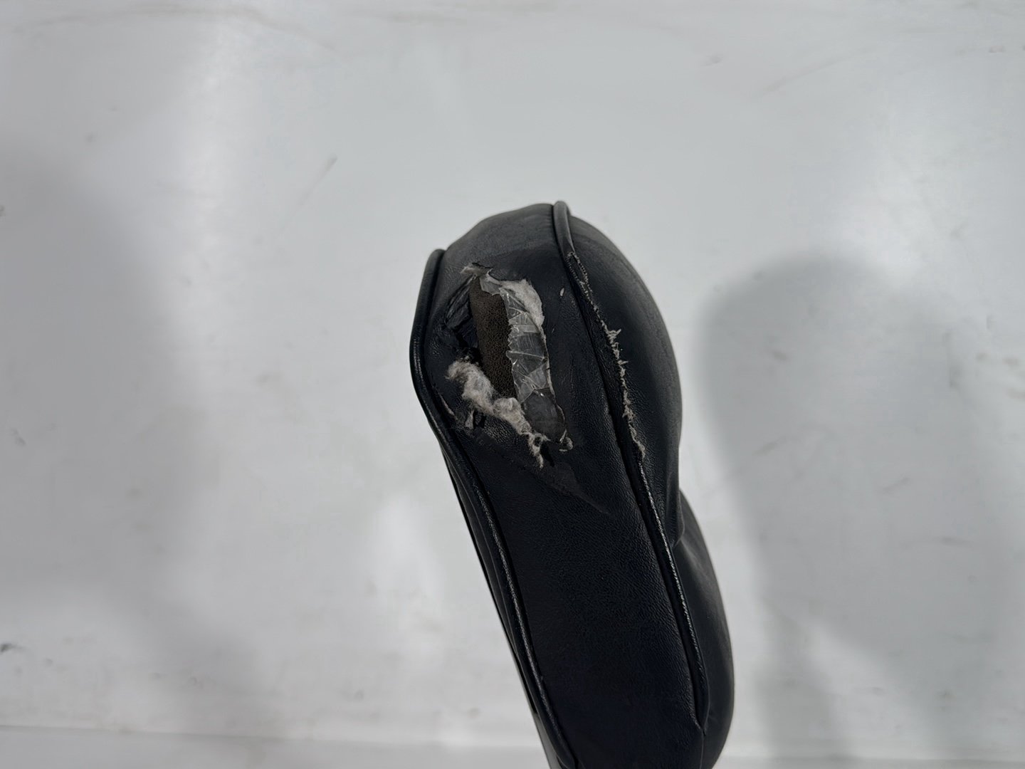 2003 Harley Dyna Wide Glide FXDWG OEM Rear Sissy Bar w/ Backrest Cushion Pad