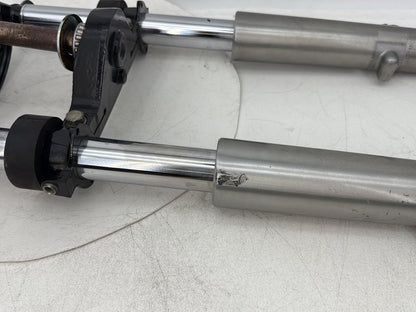 1999 - 2006 Harley-Davidson Touring Electra Glide Ultra Front Triple Tree Set & LH RH Fork Legs Sliders 45435-95 , 46496-00A