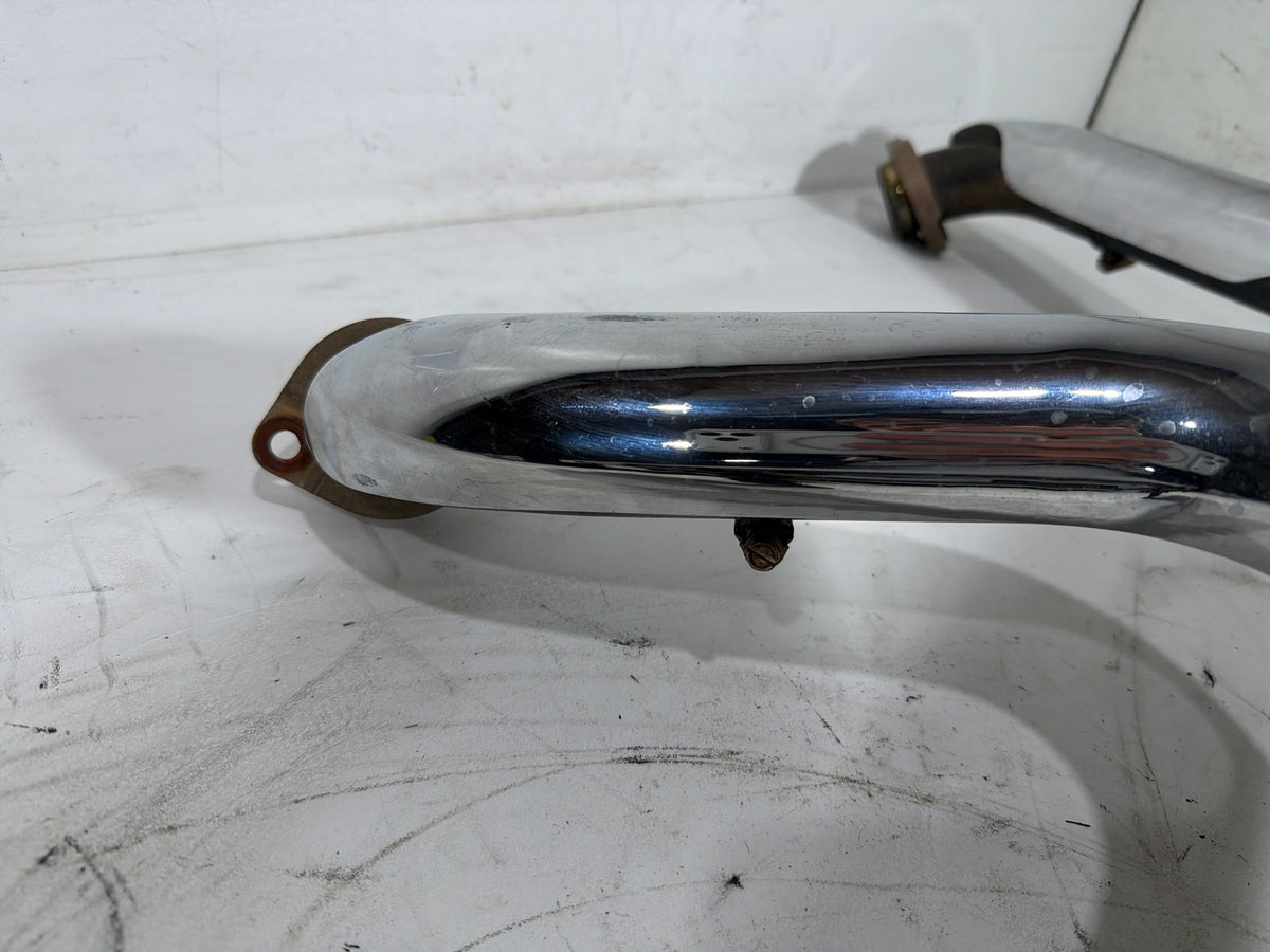 2006 Harley Softail Deuce FXSTDI OEM Exhaust Header Pipes Vance & Hines