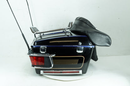 1984 - 1998 Harley-Davidson Touring Electra Glide Ultra Pass Backrest Tour Pak Luggage NOKey   53133-97BDK