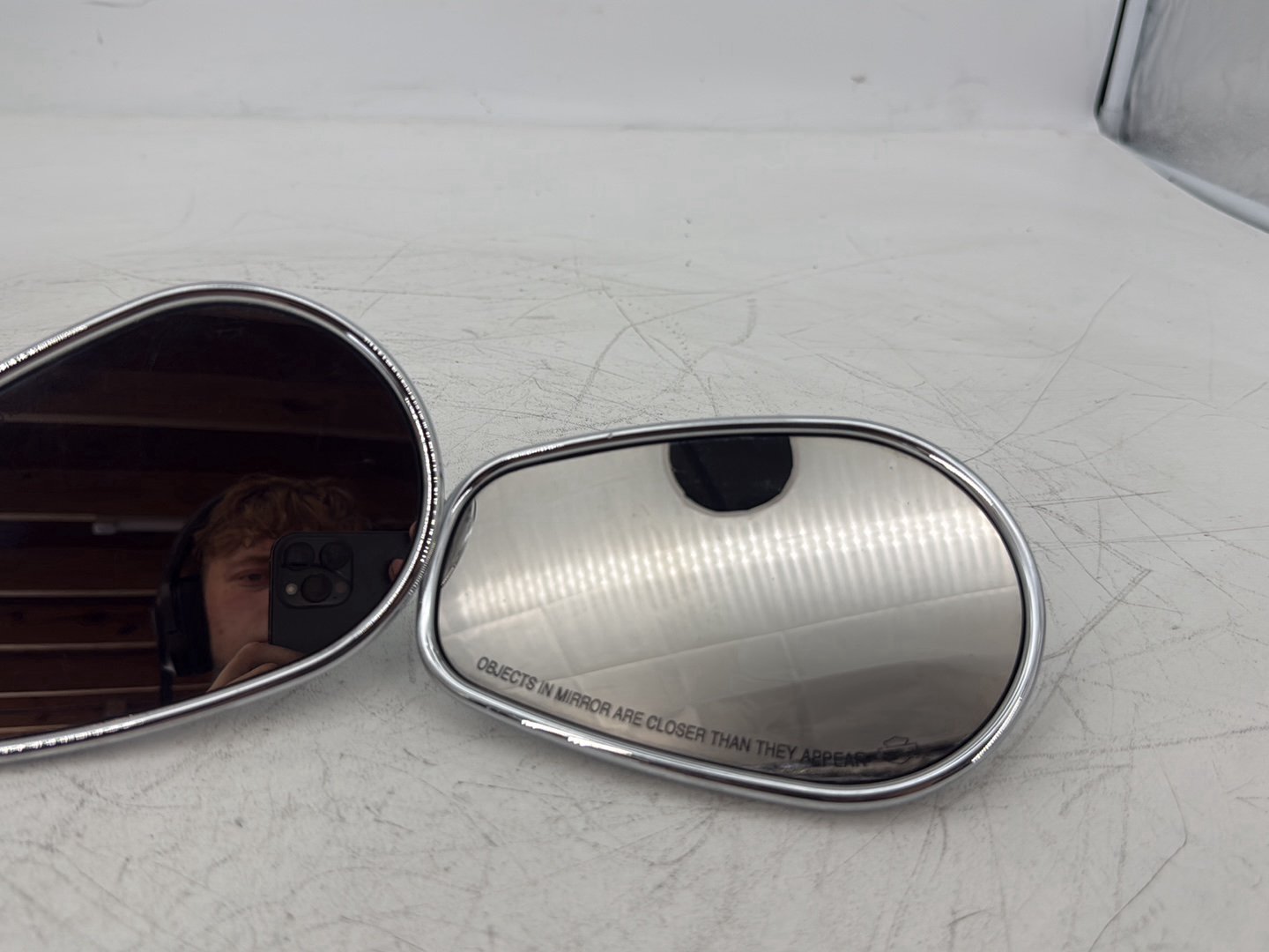 2004 Harley Touring FLHT Electra Glide OEM Left Right Rear View Mirror
