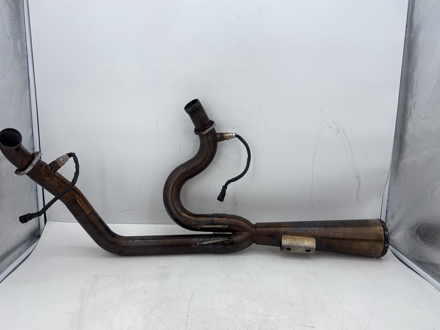 2007 Harley Touring FLHTCU Electra Glide Ultra OEM Exhaust System Header Pipe