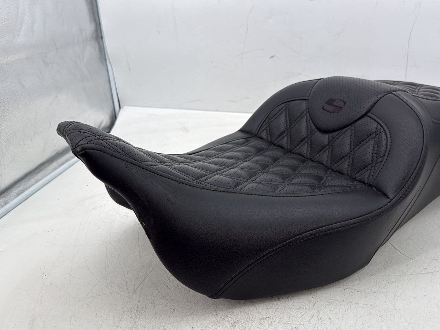 2012 Harley Road Glide Touring FLTRX Custom OEM Passenger Rider Driver Seat Saddle