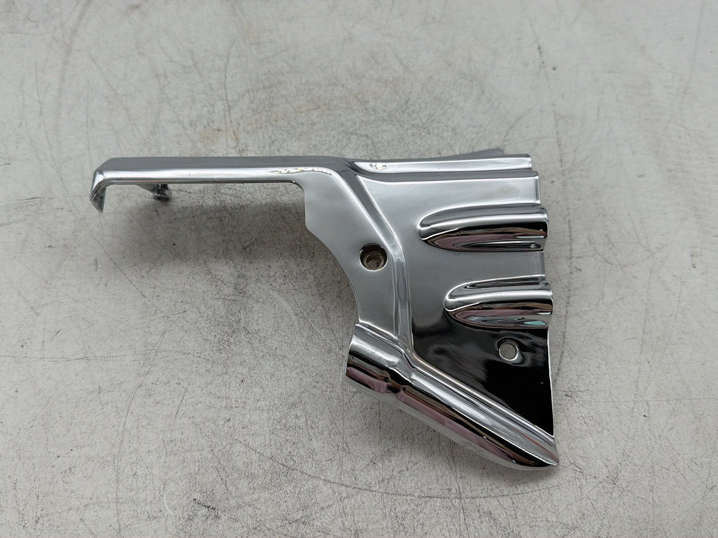 2004 Harley Road King Touring Classic Ribbed Transmission Interface Cover Panel