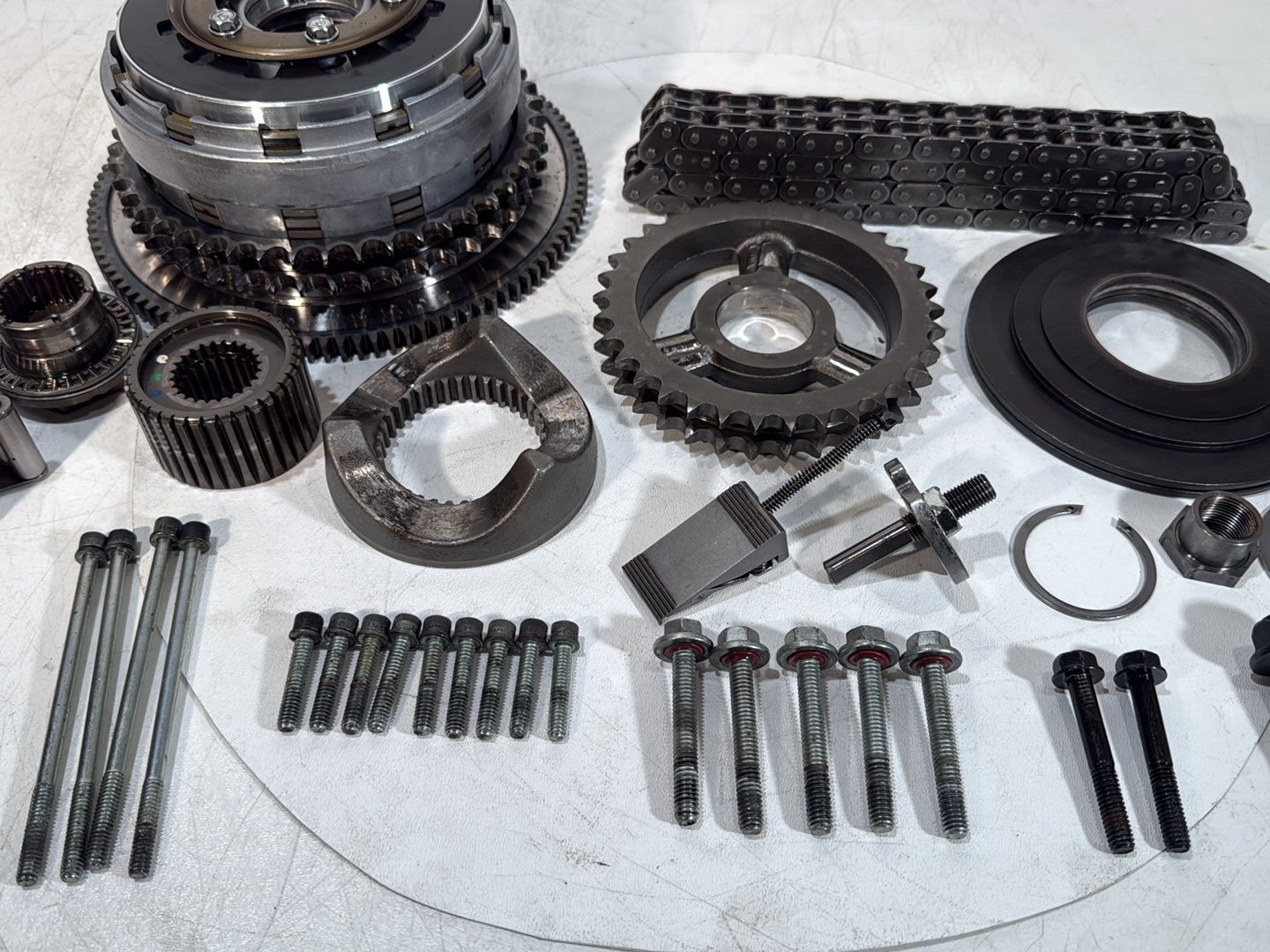 2007 - 2012 Harley-Davidson Touring Street Glide Clutch Basket Chain Tensioner Kit