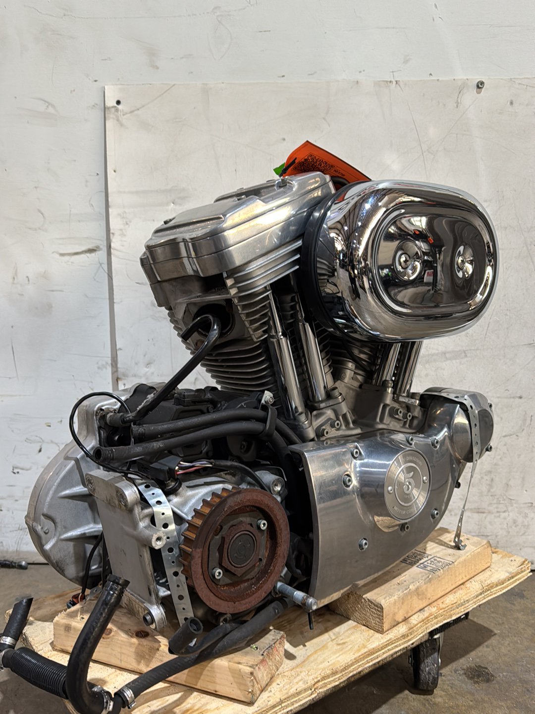 2002 Harley Sportster XL883 OEM CARB 883 Engine Motor Transmission 9K