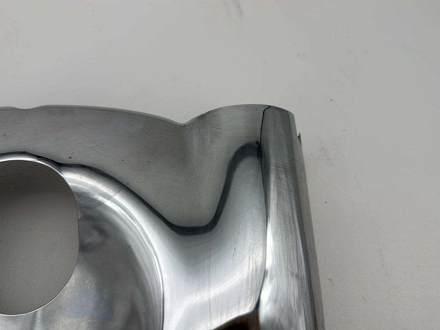 2008 Harley Softail Deluxe FLSTN OEM Front Upper Nacelle Headlight Cover Panel