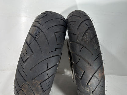 2013 Harley Electra Glide Touring Ultra FLHTCUI OEM Front & Rear Wheel Rim Tire
