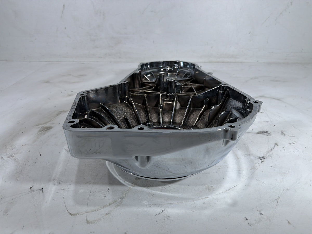 2006 Harley Softail Deuce FXSTDI OEM Outer Primary Clutch Cover SKULL