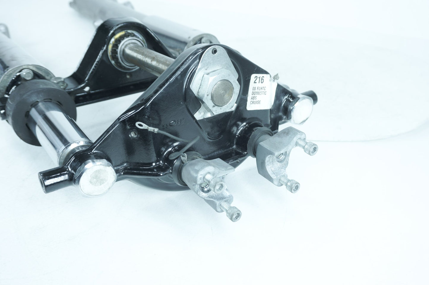 2007 - 2012 Harley-Davidson Touring Electra Glide Classic Front Triple Tree Set & LH RH Fork Legs Sliders  	45446-87A