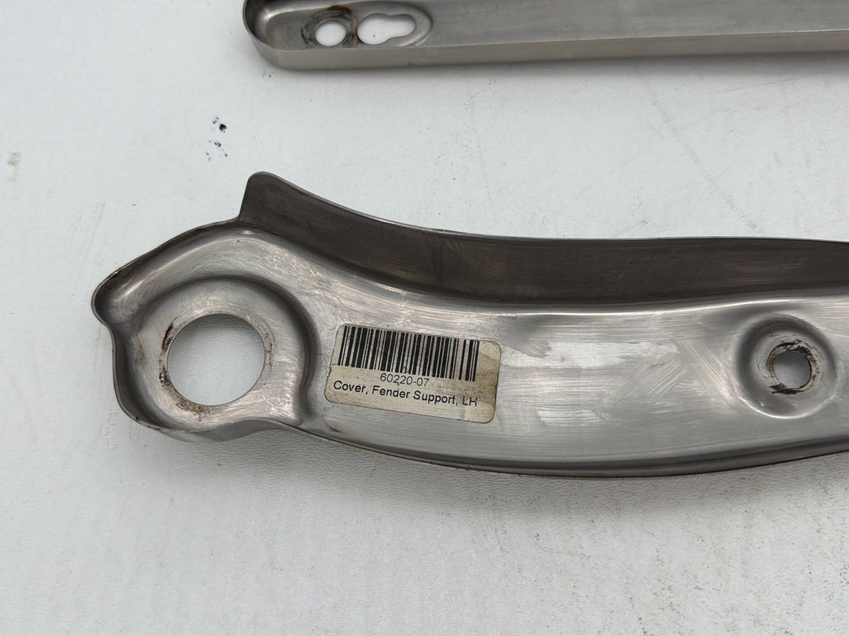 2007 Harley Dyna Street Bob FXDBI OEM Left Right Saddlebag Fender Struts Brackets