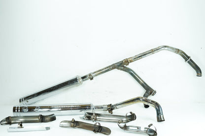 1999 - 2006 Harley-Davidson Touring Electra Glide Ultra Exhaust Header Pipes Muffler 65626-98C