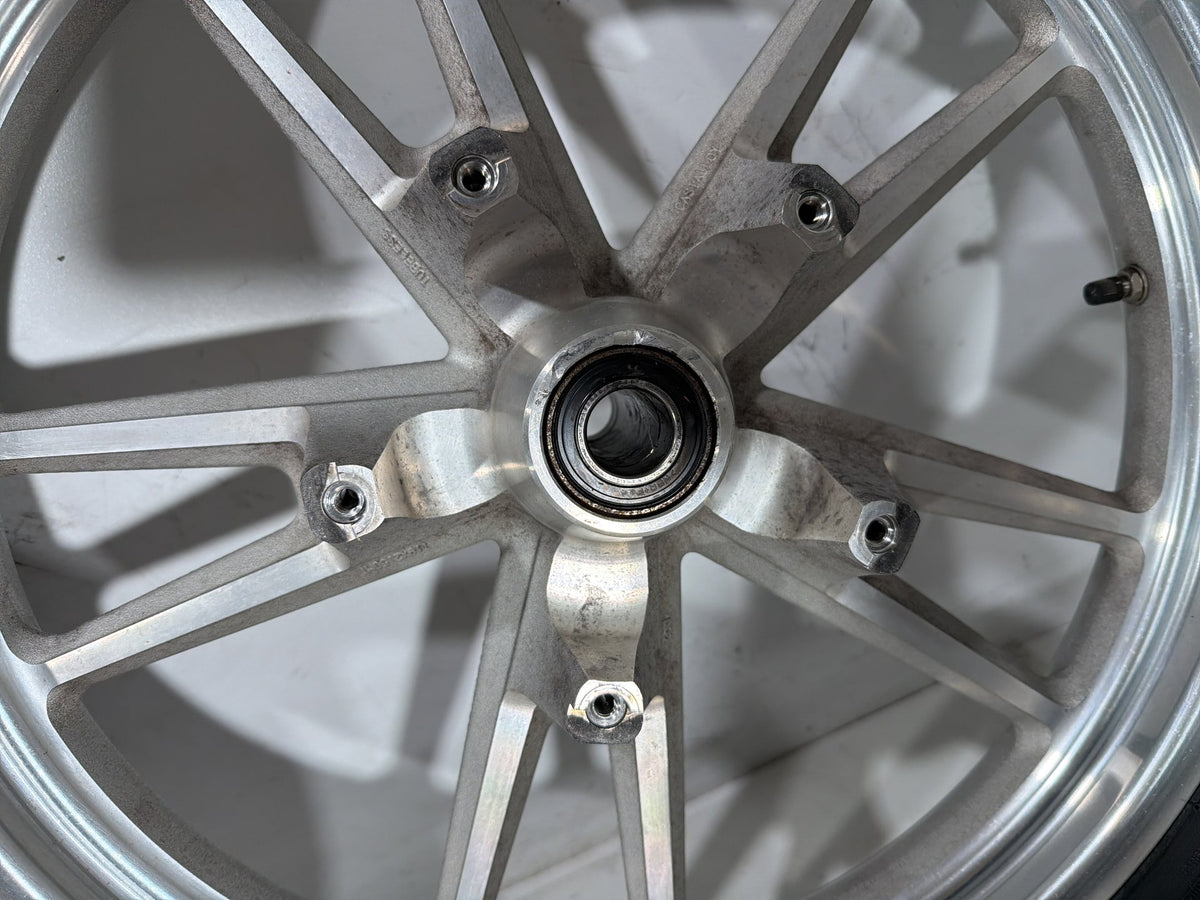 2007 Harley Dyna Super Glide FXD OEM Front & Rear Wheel Rim Tire 17" 19"