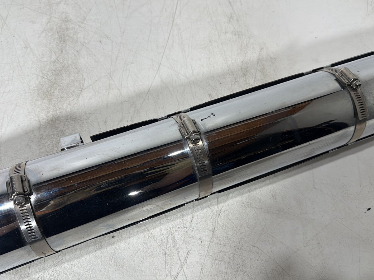 02 Harley Touring CVO Screamin Road King Exhaust 1 Pipe Muffler Silencer Slip On