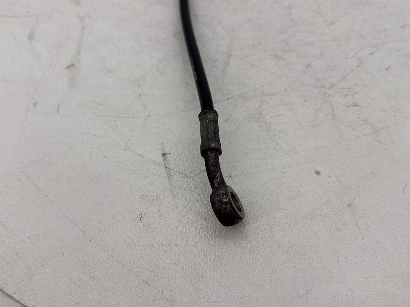 2012 Harley Dyna Fat Bob FXDF 103 OEM Rear Brake Hose Line Pipe