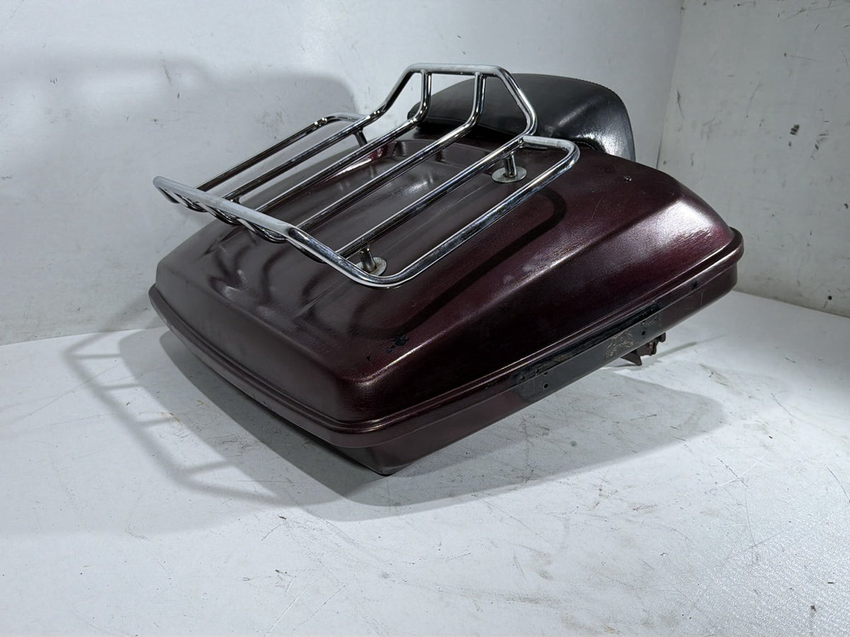 Harley Misc OEM Pass Backrest Tour Pak Luggage NOKey